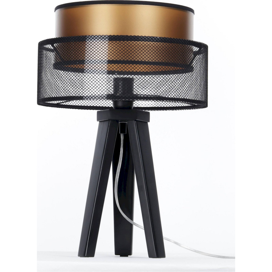Lampe à poser ronde en PVC Duo ellegant