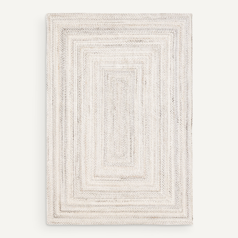 Tapis d'intérieur et d'extérieur tressé, Chini