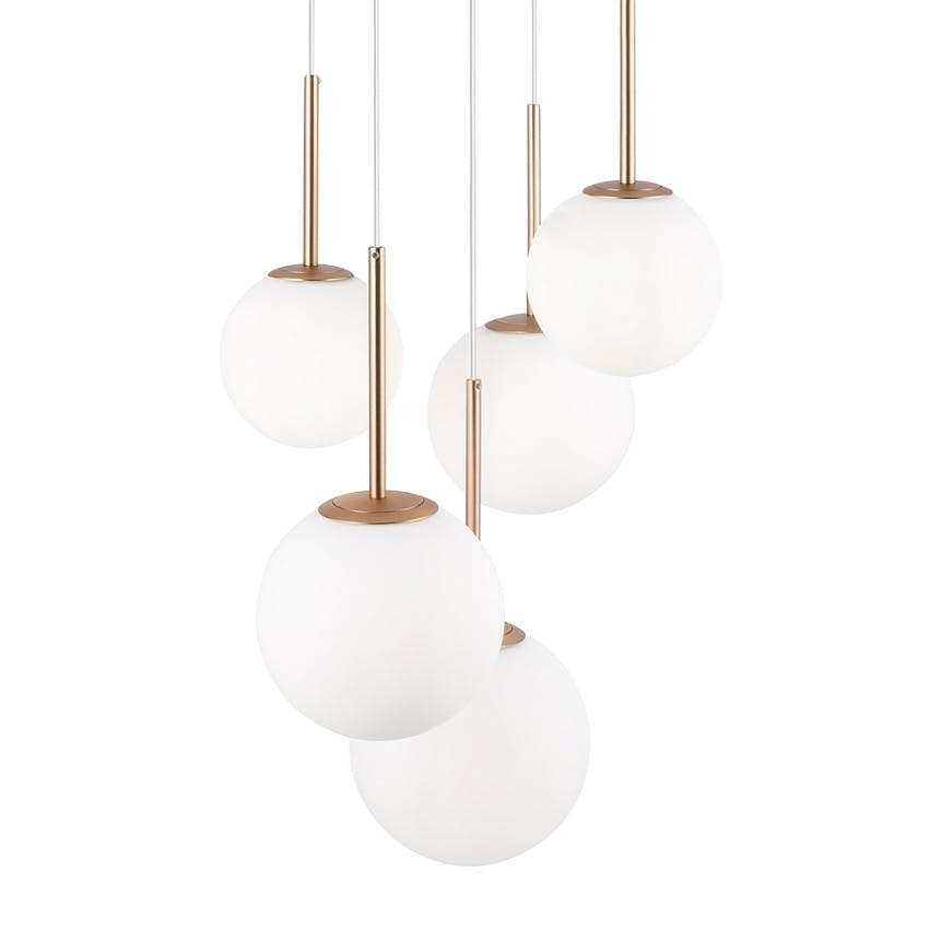 Suspension 5 globes en grappe ajustables DELTONA