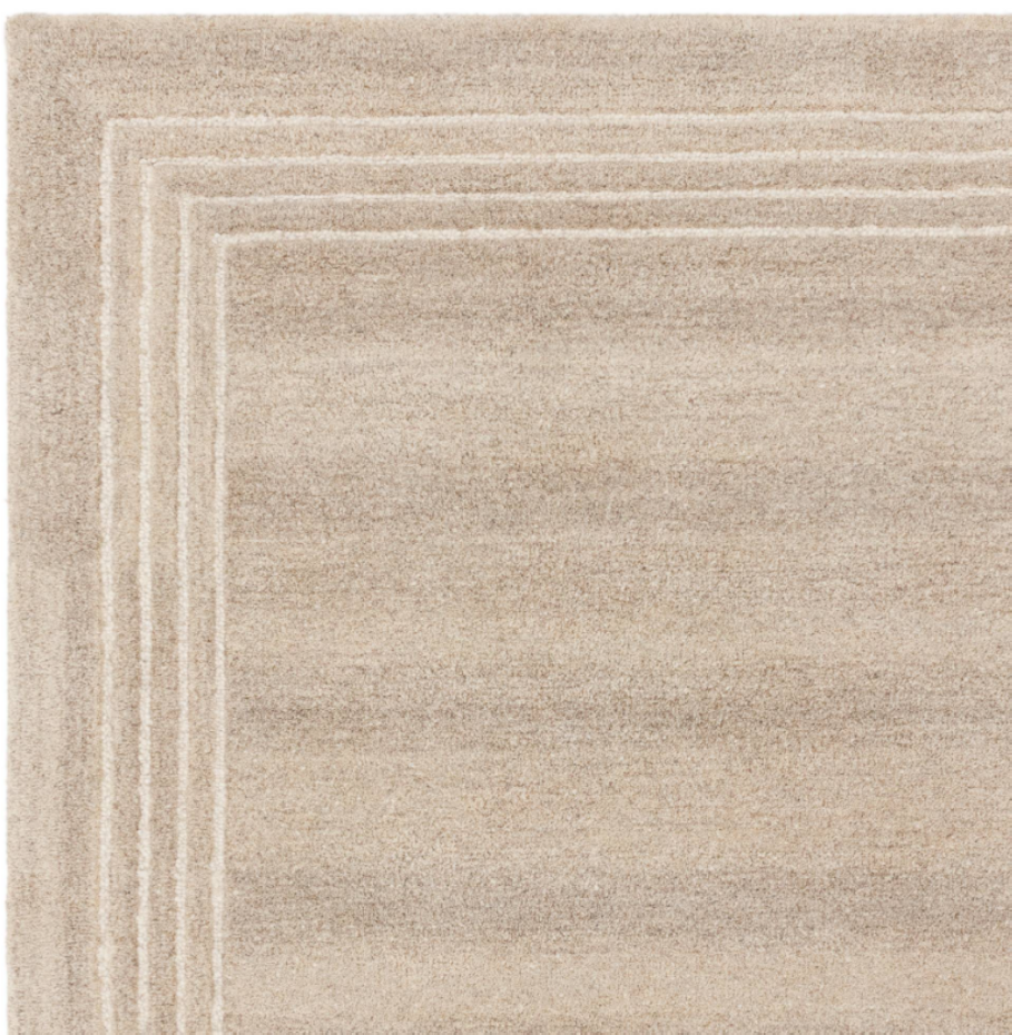Tapis moderne pure laine salon et chambre LORO