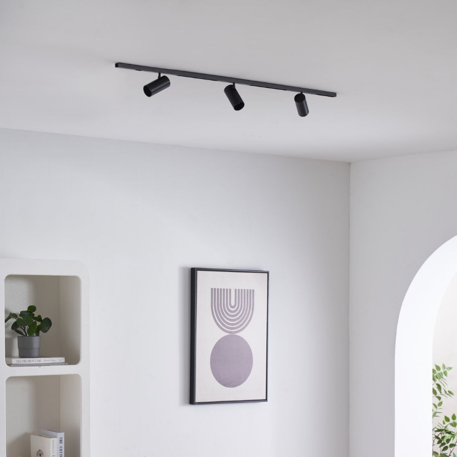 Kit rail LED 3 spots orientables - LYNE