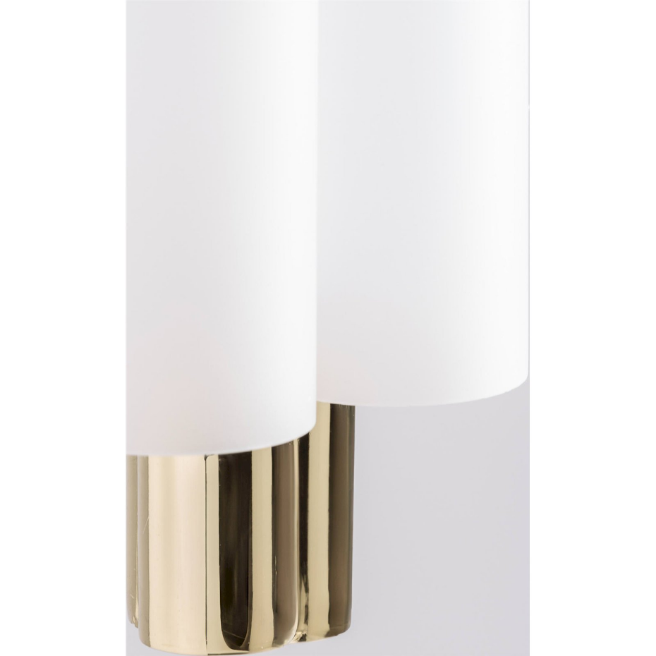 Lustre suspendu style art déco en cristal  fumé