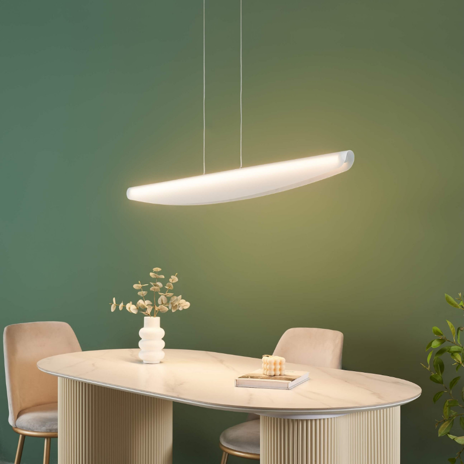 Suspension LED galbée moderne - AUREN