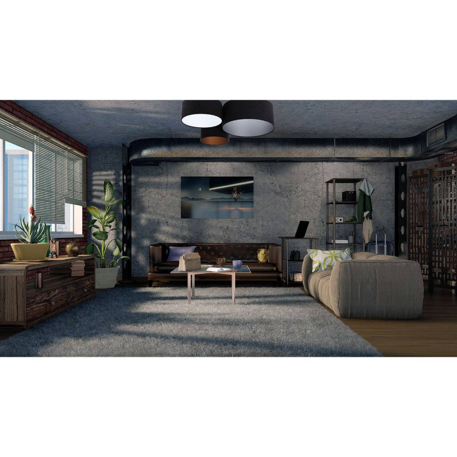 Plafonnier en tissu Trio