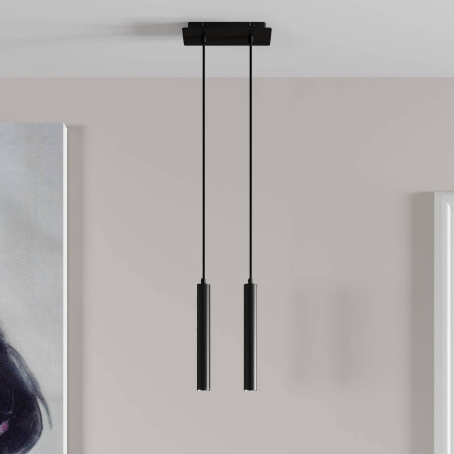 Suspension en aluminium moderneLED, Franka