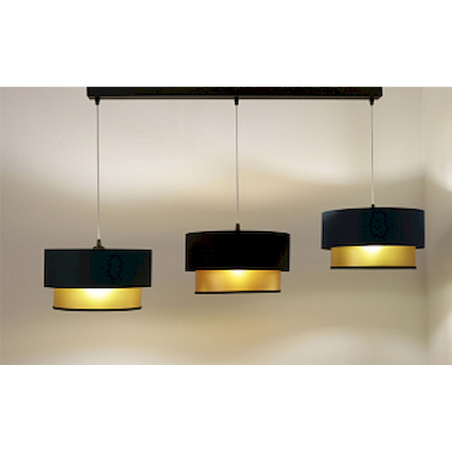 Suspension rectangulaire en PVC Duo ellegant