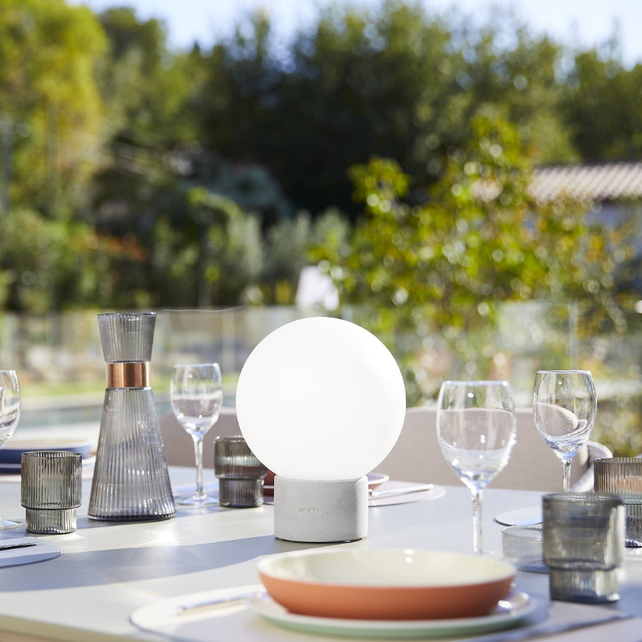 Lampe de table touch béton LED TERRA
