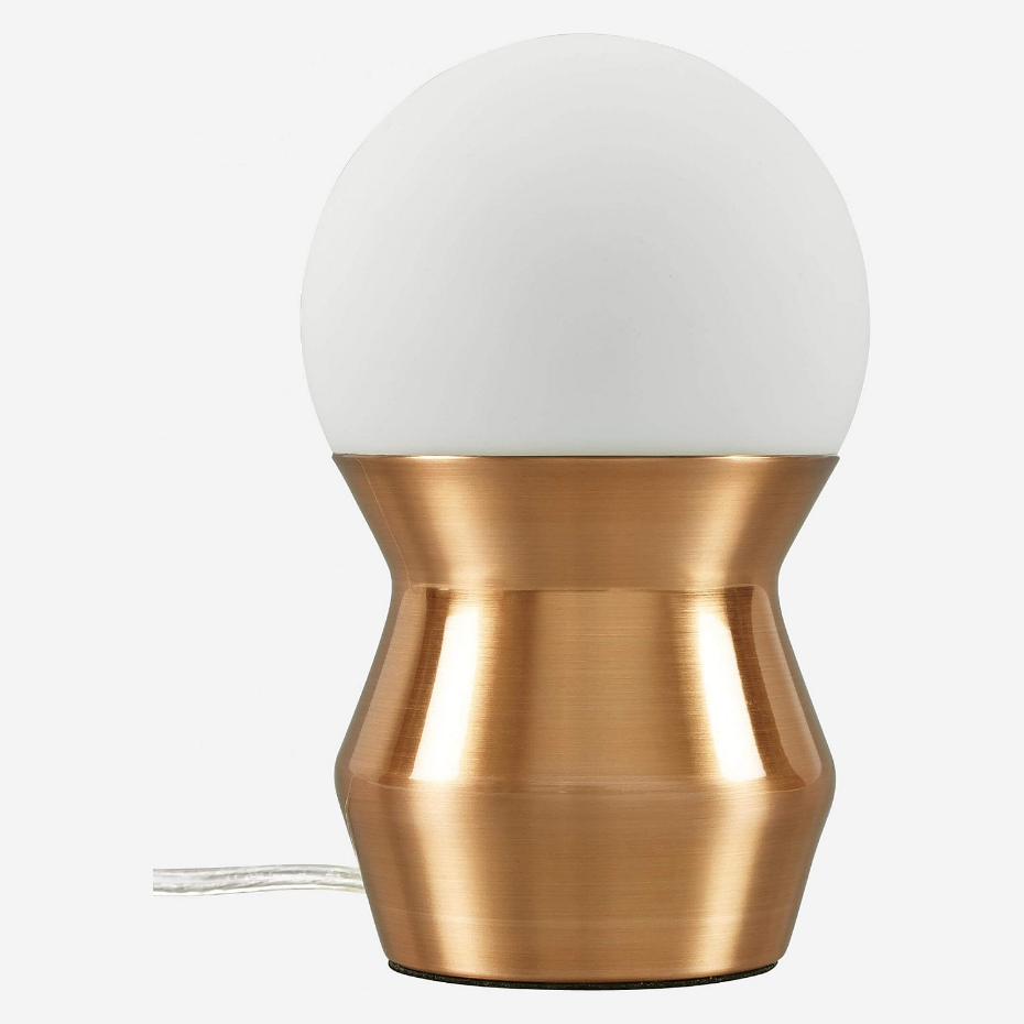 Mini lampe de table en verre et métal IZMO ll