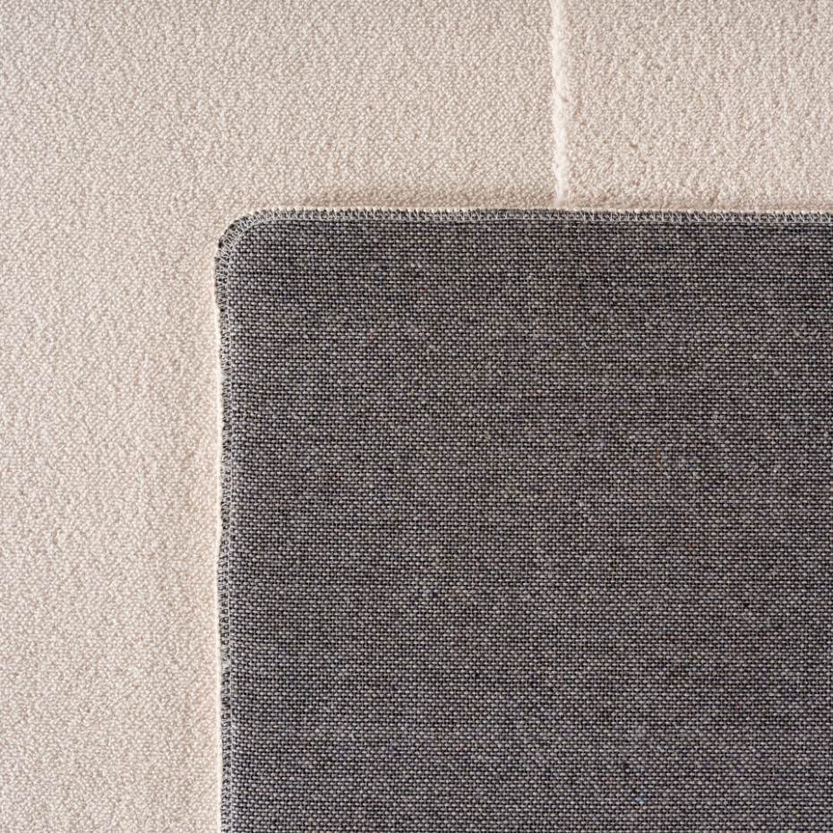 Tapis de salon à relief motif design LENNY
