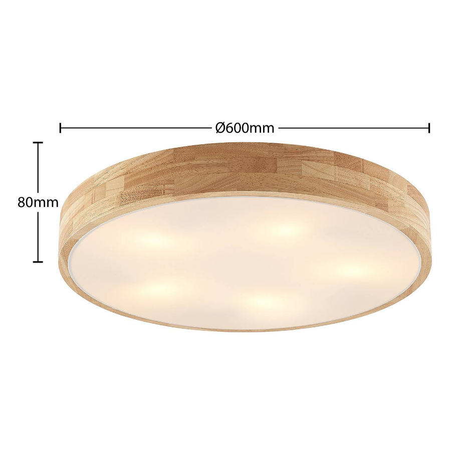 Plafonnier en bois traditionnel, Tanju
