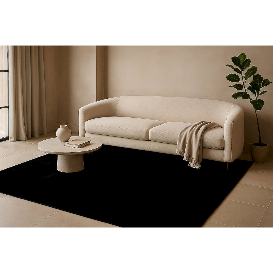 Tapis rectangulaire en polyester Cross 425