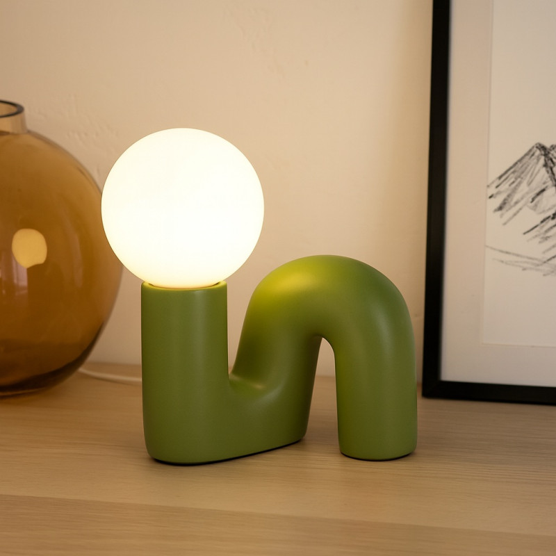 Lampe design en céramique pop, QUINN