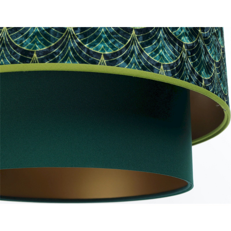Suspension extérieure en velours à motif fleuri Doblo