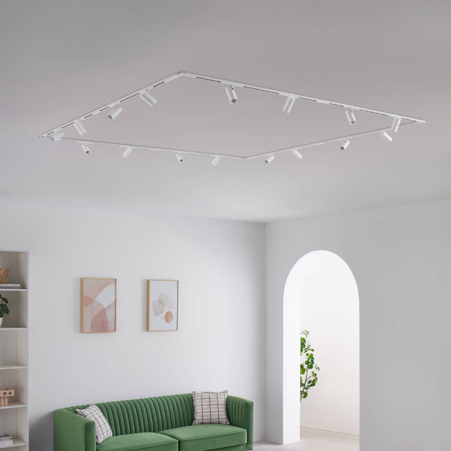 Pack rail magnétique 16 spots - LYNE