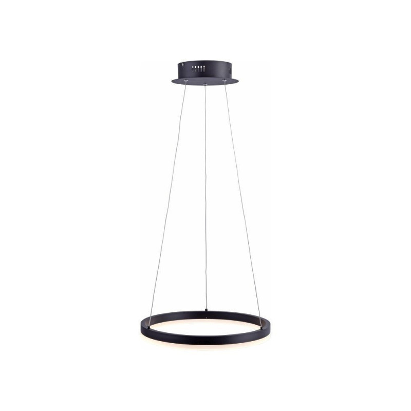 Suspension Led Gris Anthracite Dimmable Justine