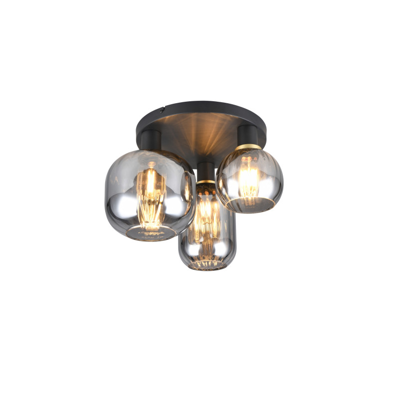 Plafonnier design en verre, D.39 , DIVA