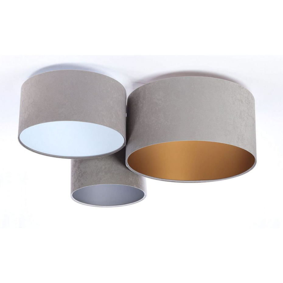 Plafonnier en tissu Trio