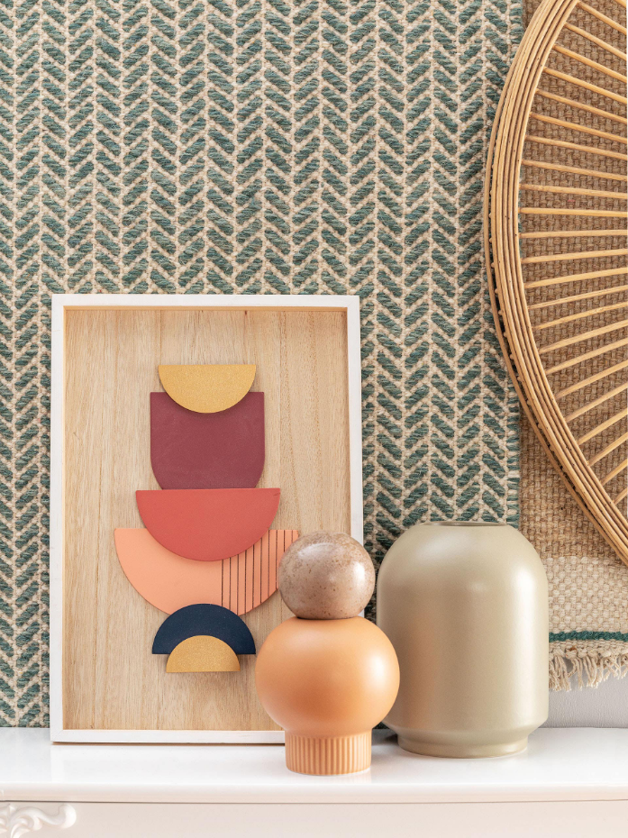 Tapis de laine tissé main KIM
