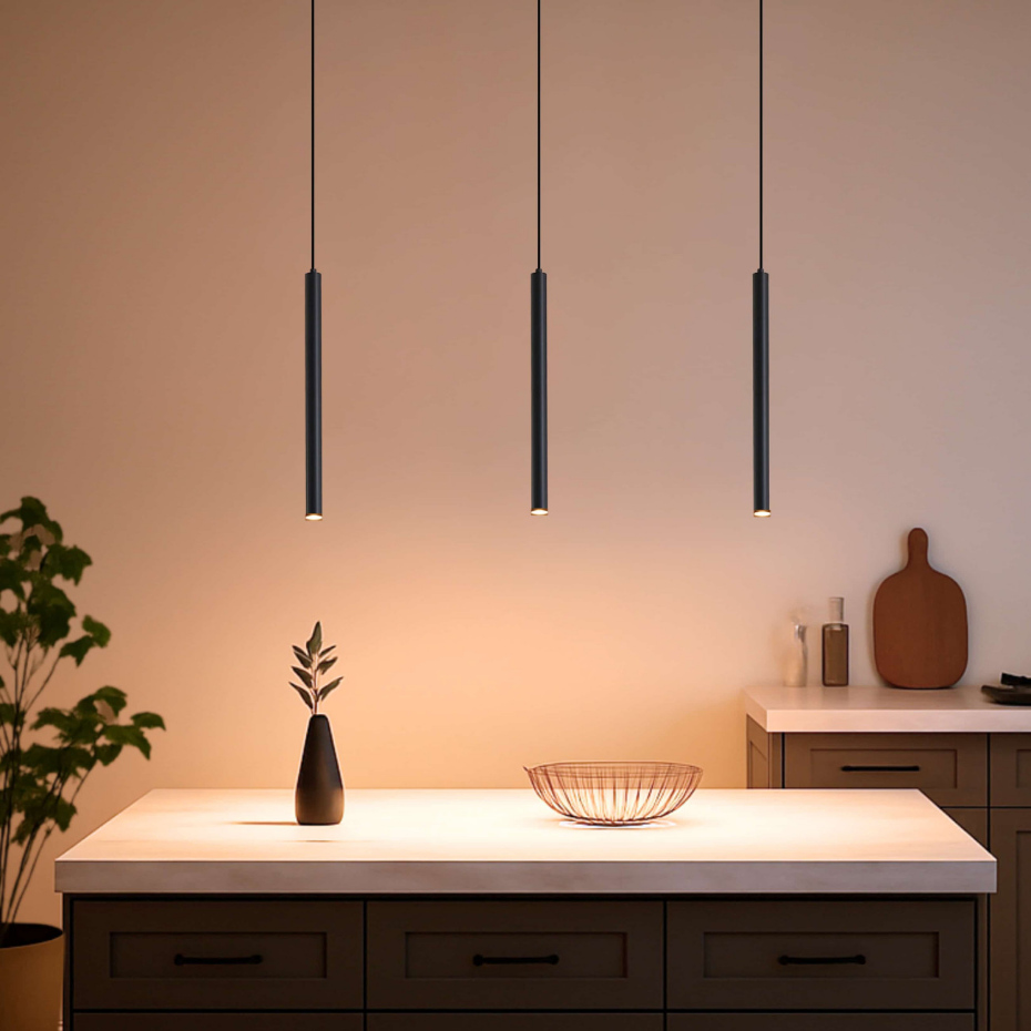 Kit rail 3 suspensions LED tubes - LYNE