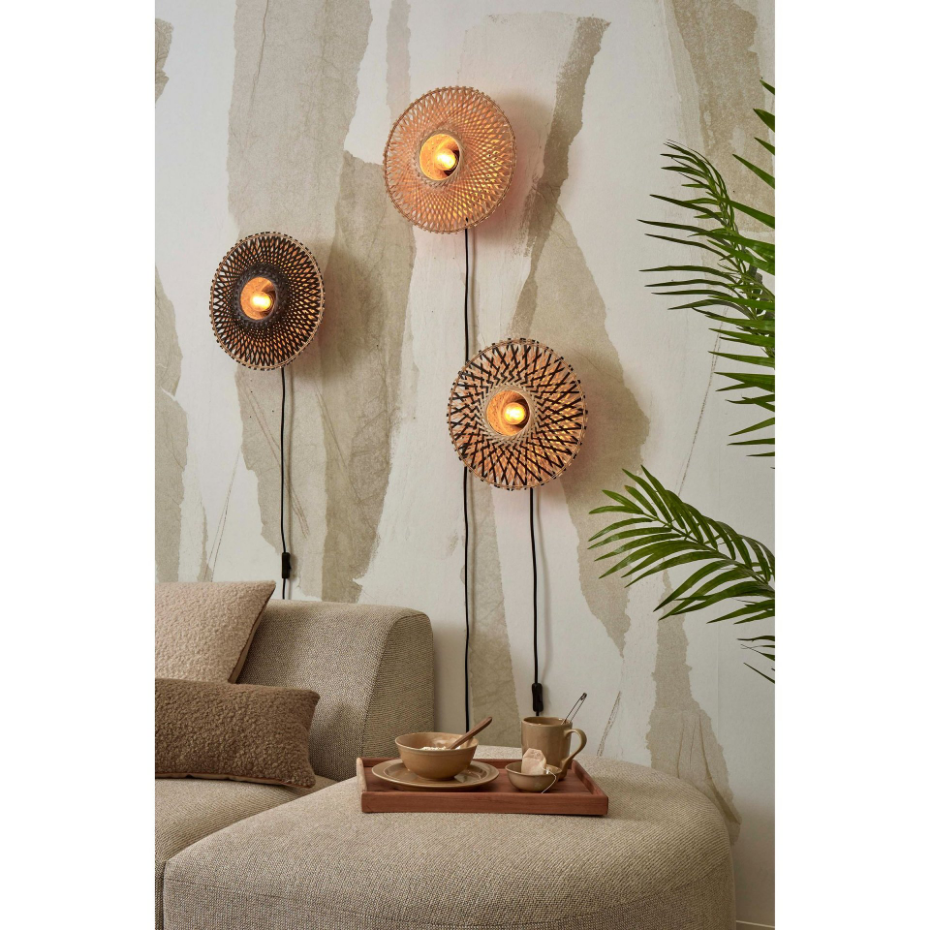 Lampe Murale Bambou KALIMANTAN