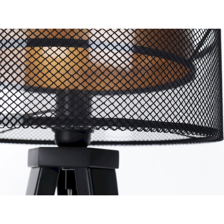 Lampe à poser ronde en PVC Duo ellegant