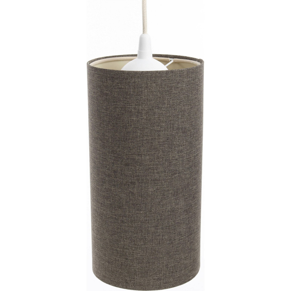 Suspension en lin rond Boho Elegant