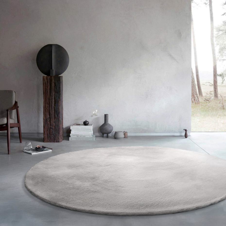 Tapis doux sensation peau de lapin ,  ANNA