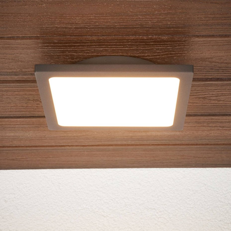 Plafonnier extérieur en aluminium moderneLED