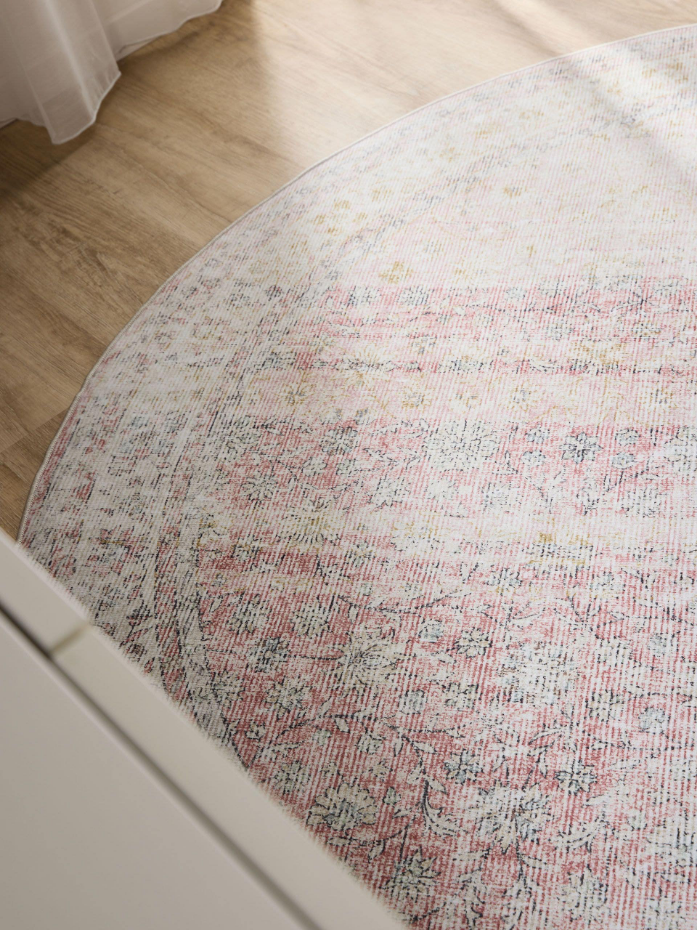 Tapis rond lavables GEORGE