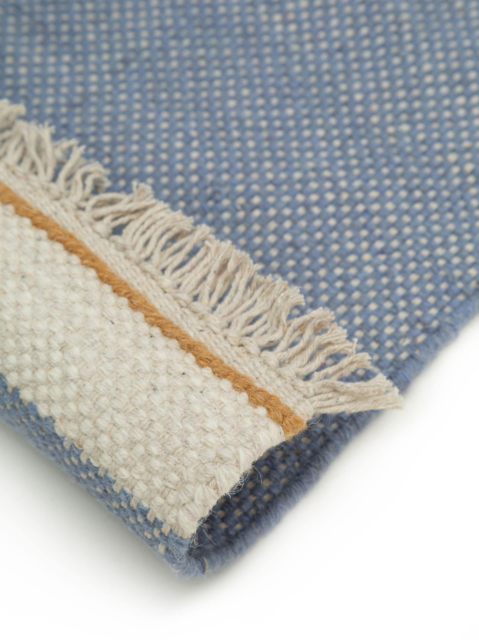 Tapis de couloir en laine tissé main KARLA