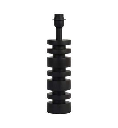 Pied De Lampe - Desley - Hauteur 36 Cm - Noir Mat