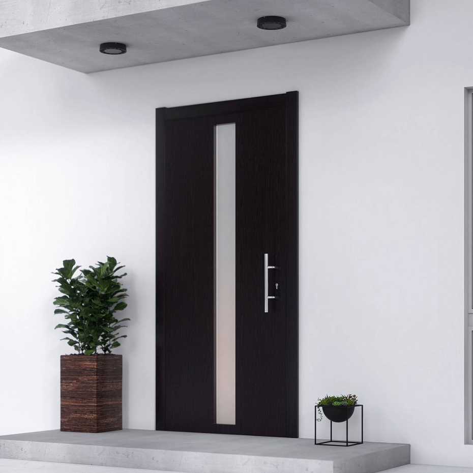 Plafonnier extérieur en aluminium moderneLED