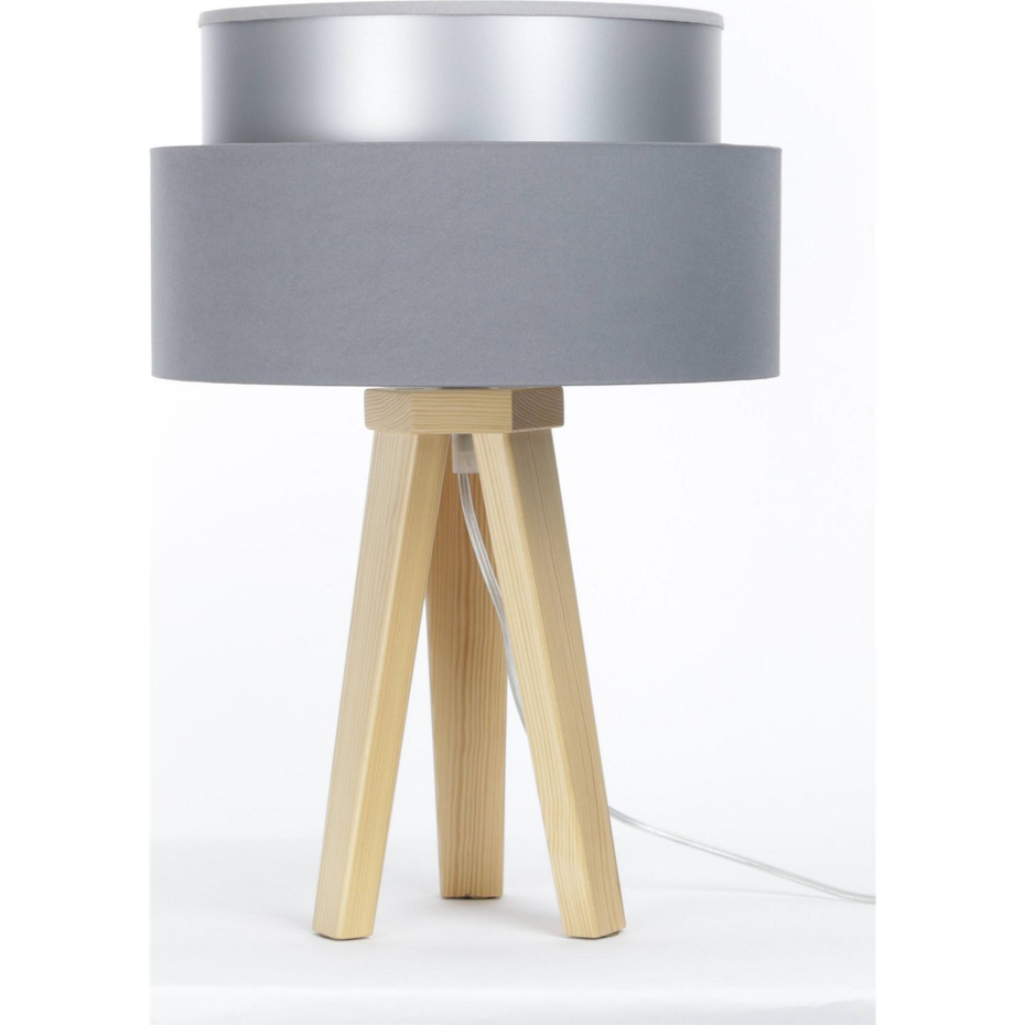 Lampe à poser ronde en PVC Duo ellegant