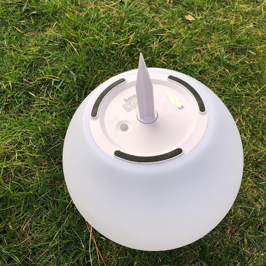 Boule lumineuse solaire multicolore SOLSTY ∅30cm