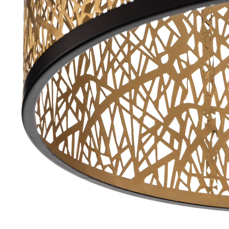 Plafonnier en textile traditionnel, Yonah