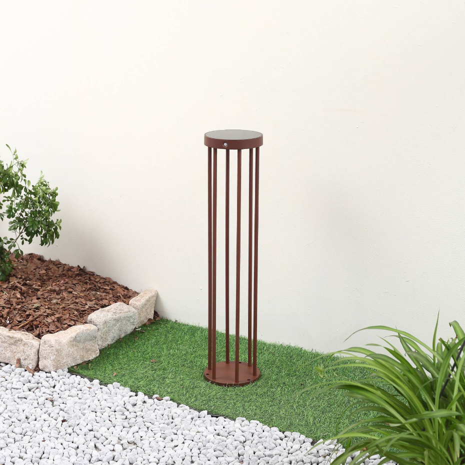 Lampe solaire en aluminium moderneLED