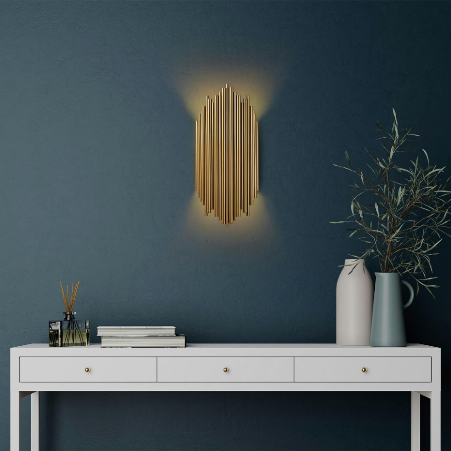 Applique murale design tubes SFAX