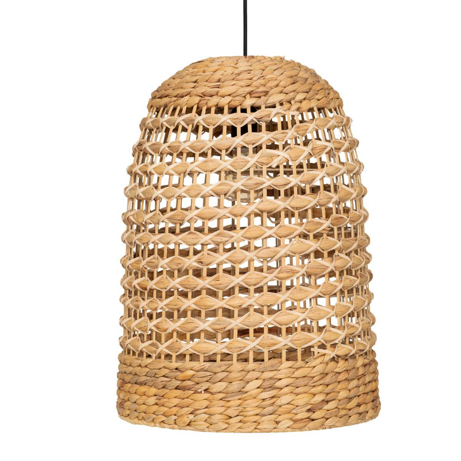 Suspension cloche rotin tressé SAND