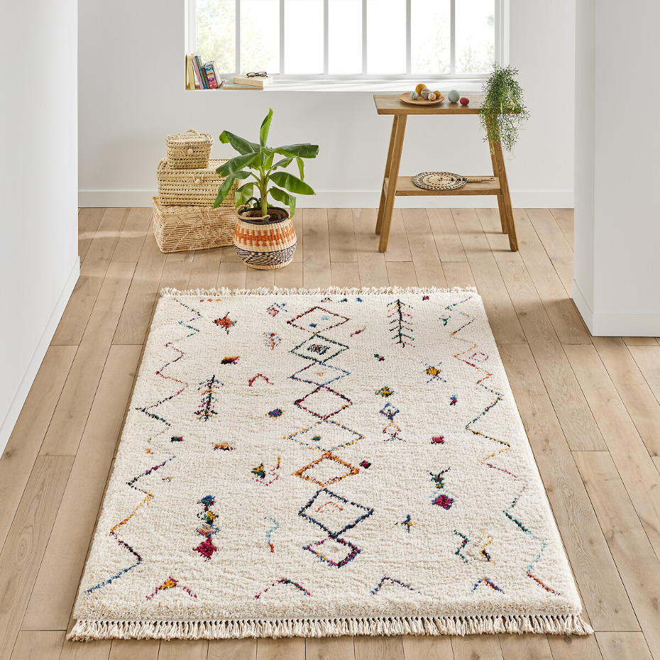 Tapis berbère coloré, Miro