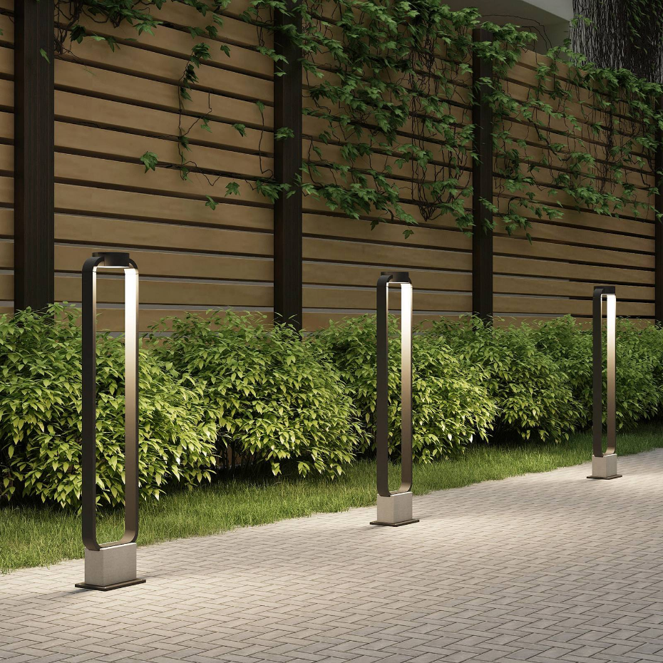 Luminaire extérieur en aluminium moderneLED