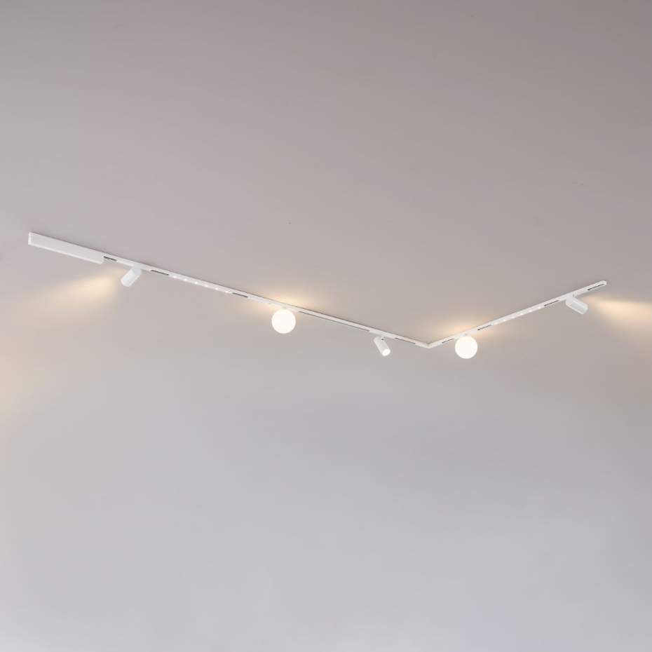 Kit 3 rails L LED spots + boules - LYNE