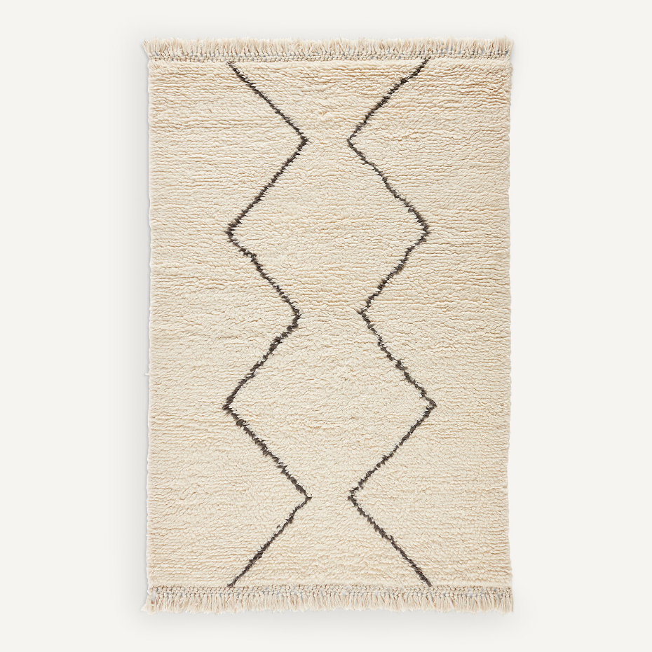 Tapis style berbère en laine, Nyborg