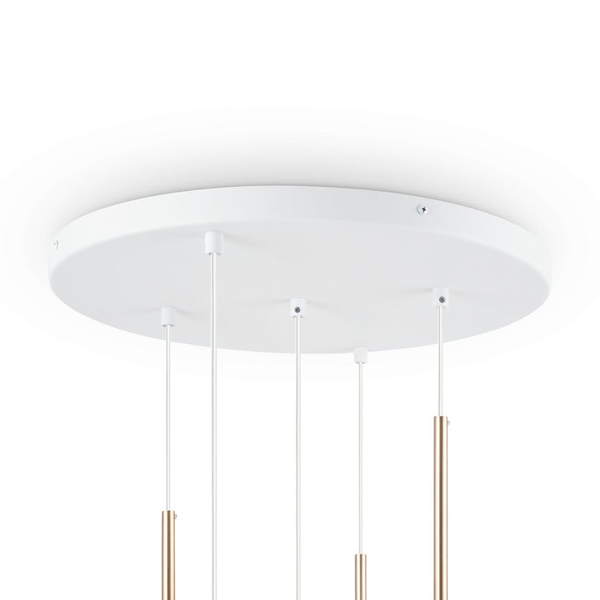 Suspension 5 globes en grappe ajustables DELTONA