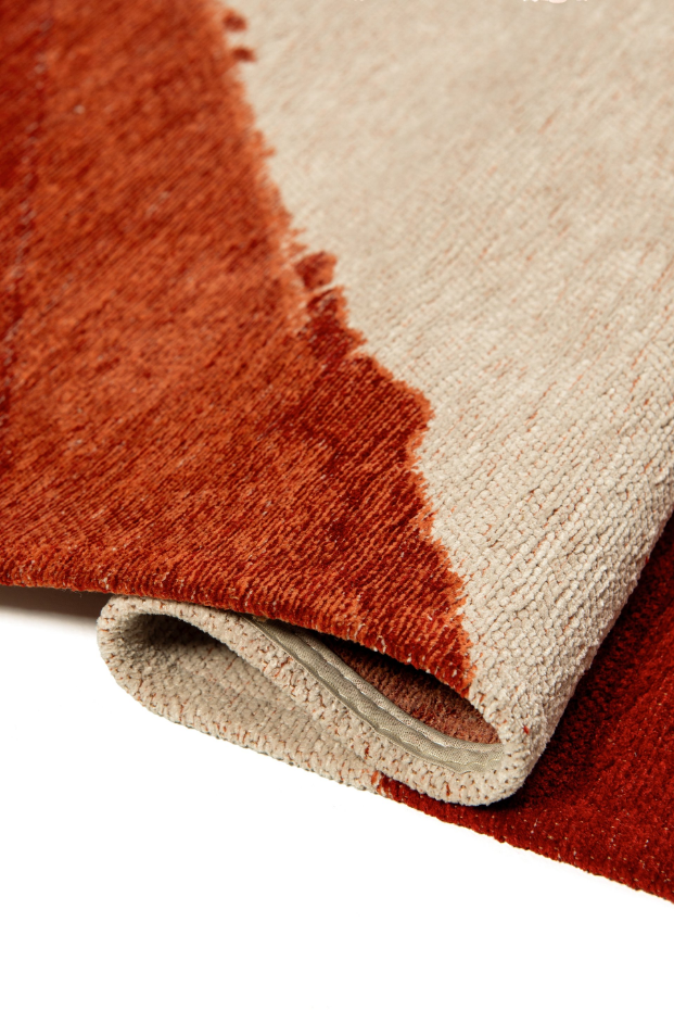 Tapis salon et chambre tissé plat NICKY