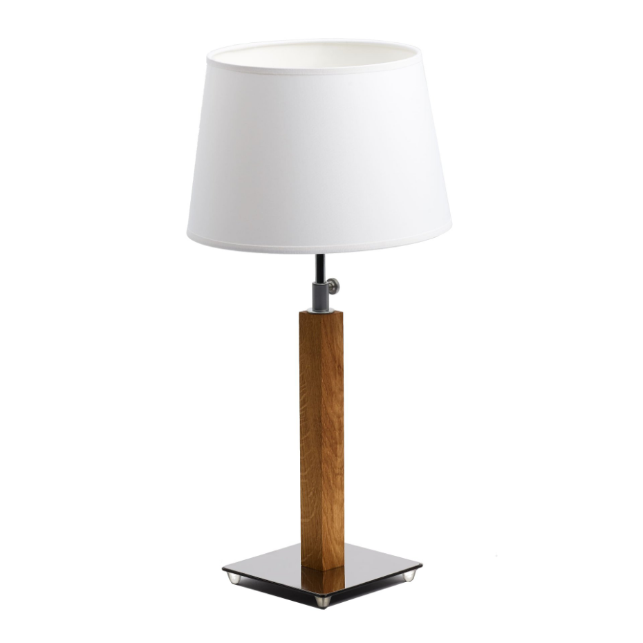 Lampe design en bois classique, QUATRO