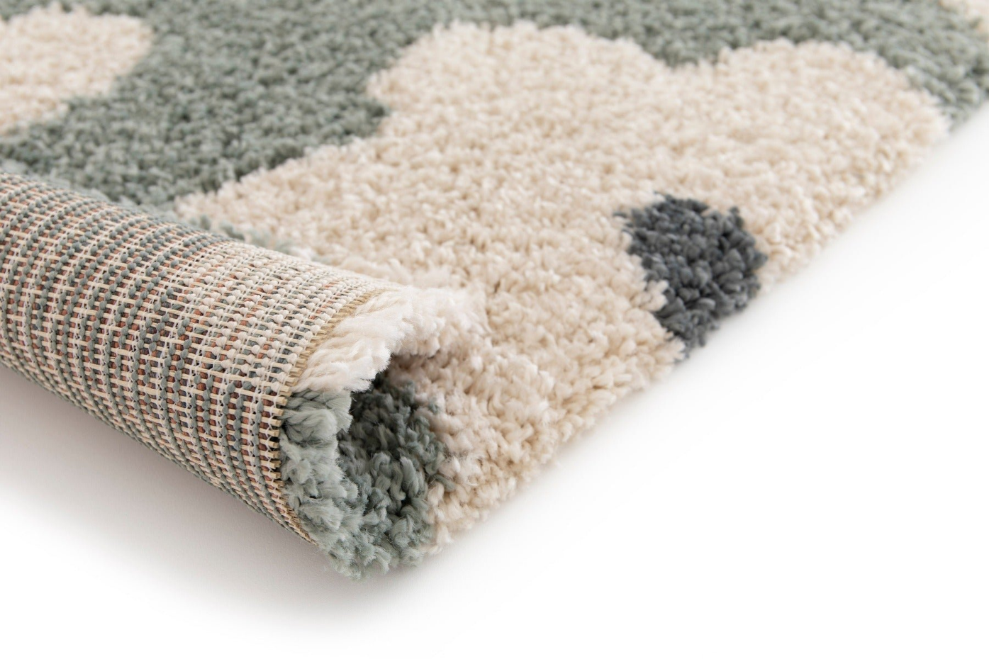 Tapis enfant épais et confortable FLEURS