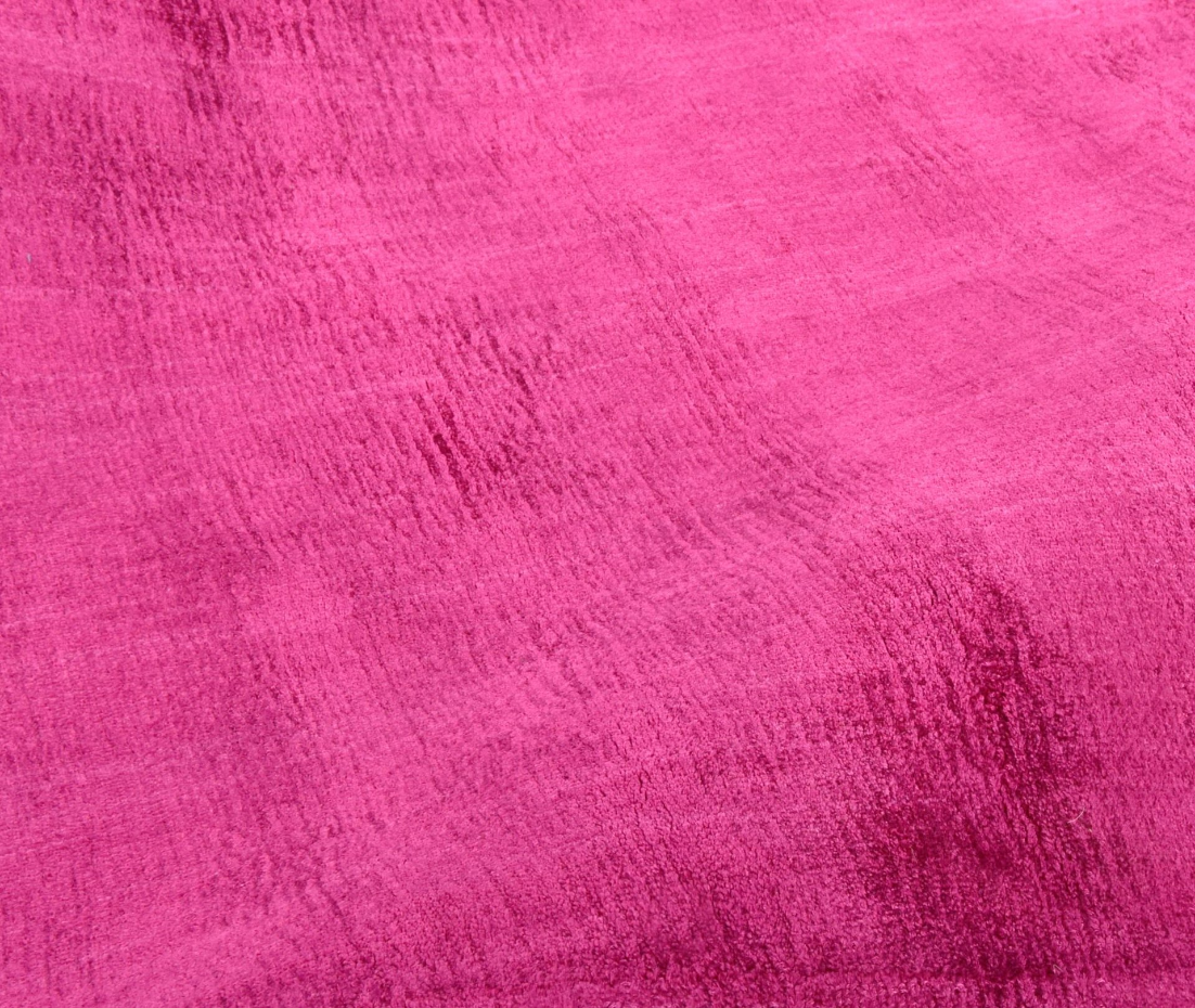 Tapis en viscose tissé main aspect vieilli - Shine