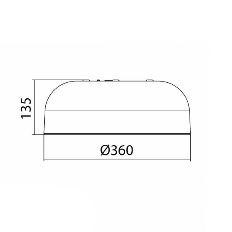 Plafonnier Salle De Bain Ip44 Impression Bois Tokio