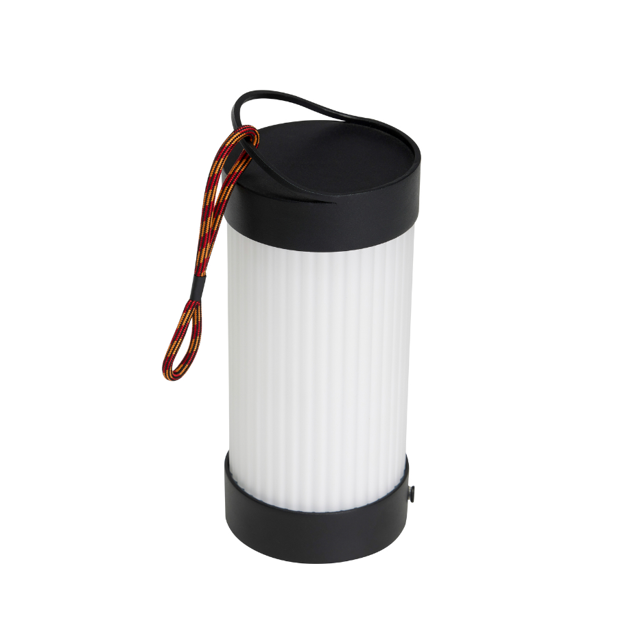 Lampe portable en verre et fer CAMP