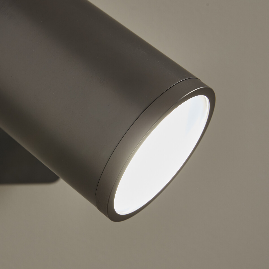 Applique spot orientable graphite, Girevole
